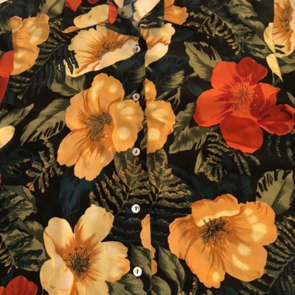 Rafaella 100% Silk Flower T-shirt - Picture 4 of 4